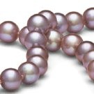18-inch Freshwater Pearl Necklace, 8-9 mm, Lavender